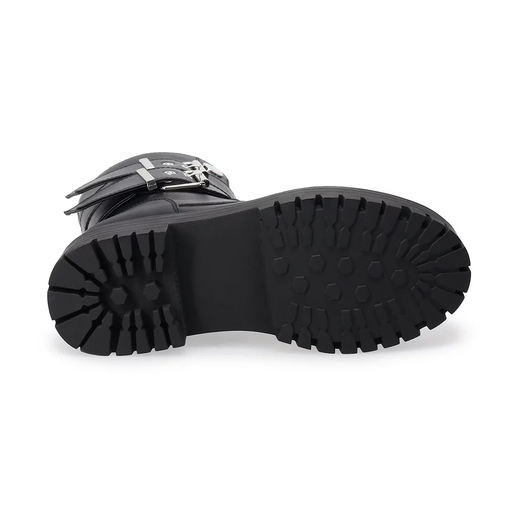 SO® Bookcase Women's Platform Combat Boots 7 SO® Bookcase Women's Platform Combat Boots - Image 5