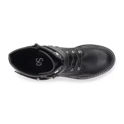 SO® Bookcase Women's Platform Combat Boots 13 SO® Bookcase Women's Platform Combat Boots -Cheap SO Store 5590145 ALT4