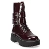 SO® Bookcase Women's Platform Combat Boots 2 SO® Bookcase Women's Platform Combat Boots -Cheap SO Store 5590145 Burgundy