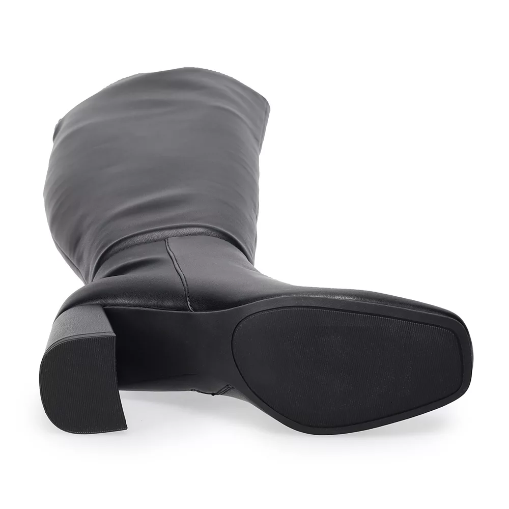 SO® Pancakes Women's Knee-High Boots 7 SO® Pancakes Women's Knee-High Boots - Image 5