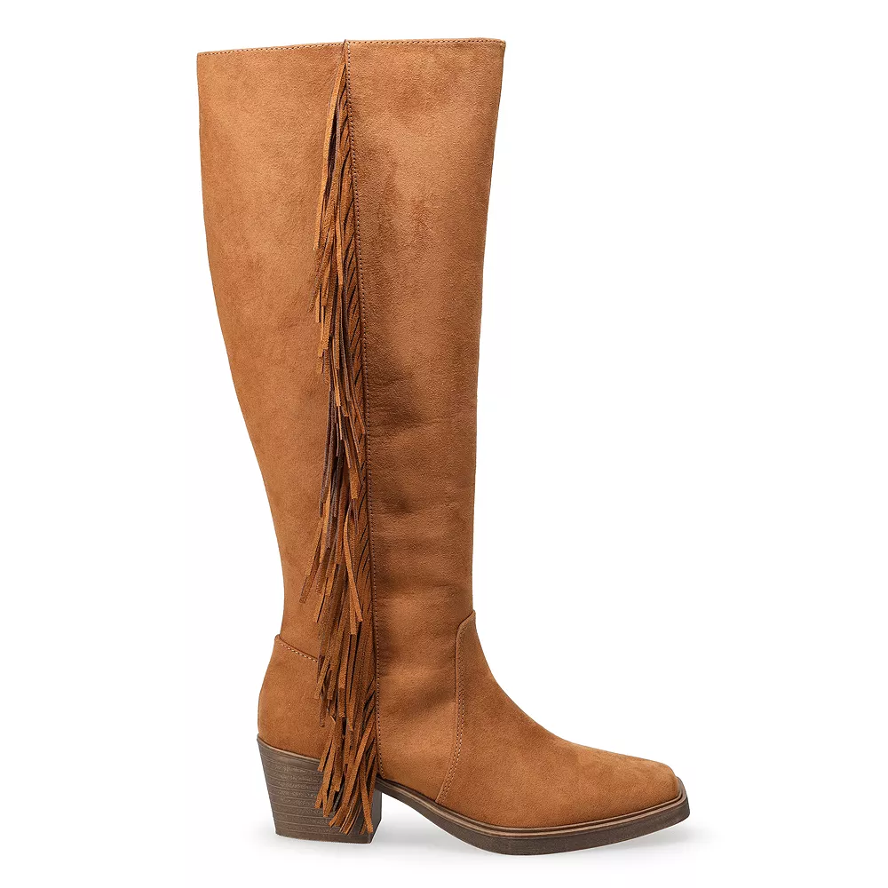 SO® Singalong Women's Fringe Knee-High Boots 5 SO® Singalong Women's Fringe Knee-High Boots - Image 3