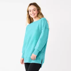 Juniors' SO® Oversized Weekend Tunic Pullover 30 Juniors' SO® Oversized Weekend Tunic Pullover -Cheap SO Store 5627679 Aldon Blue