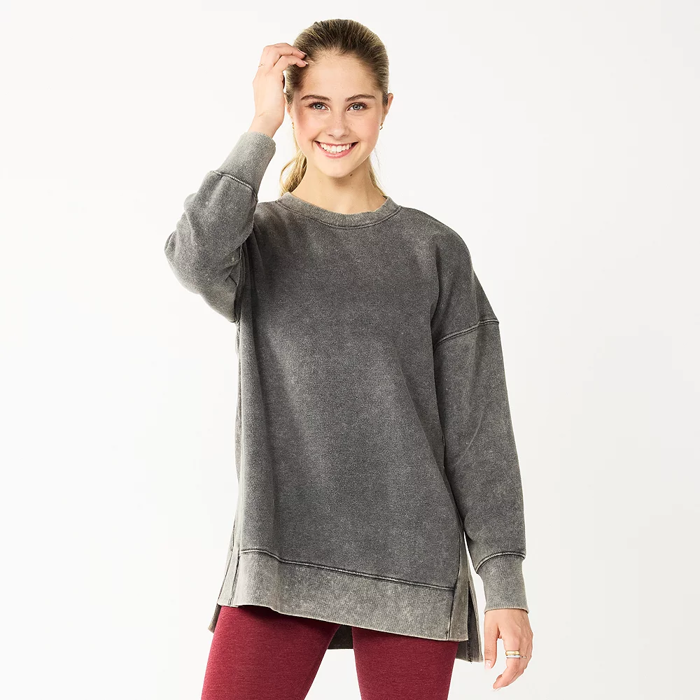 Juniors' SO® Oversized Weekend Tunic Pullover 8 Juniors' SO® Oversized Weekend Tunic Pullover - Image 6