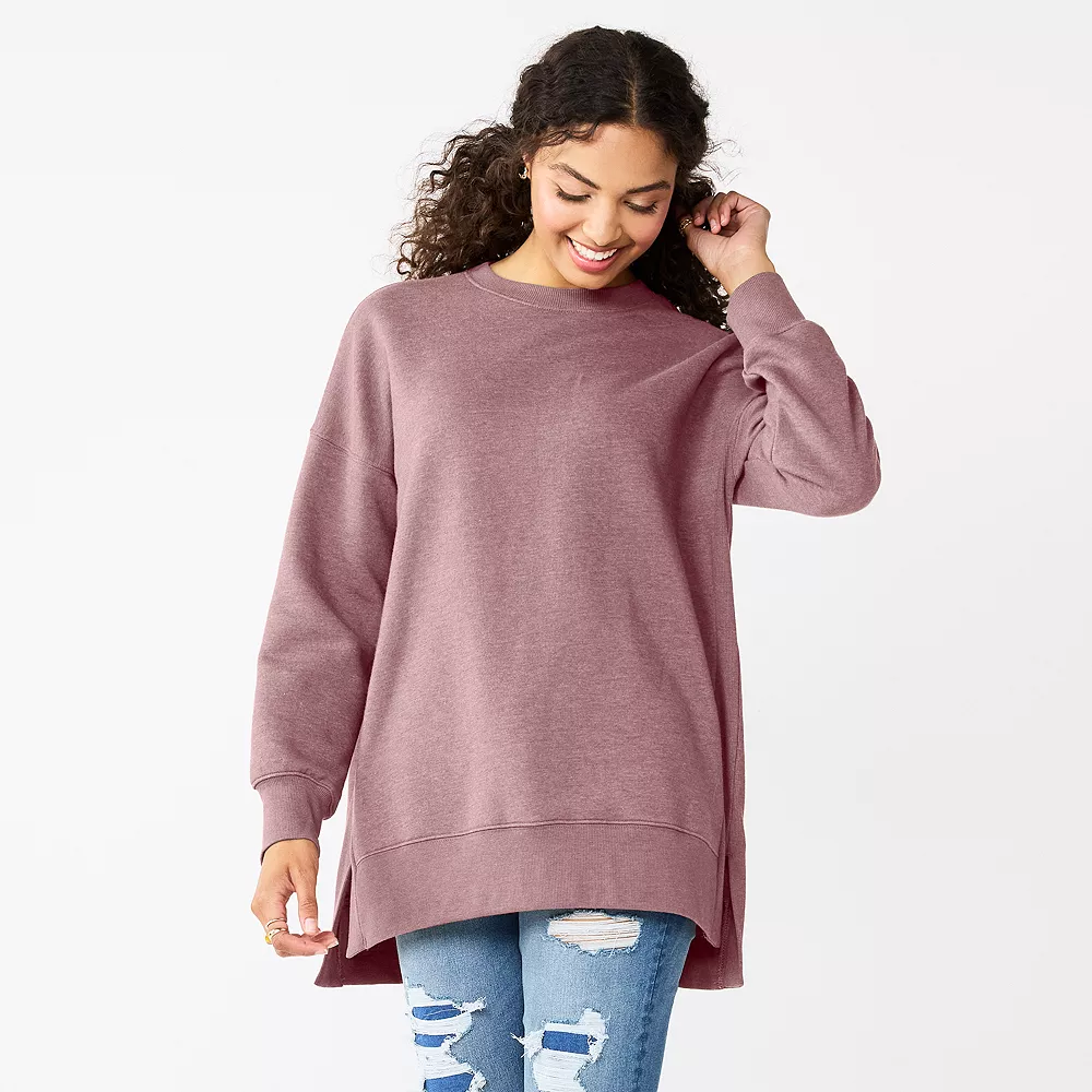 Juniors' SO® Oversized Weekend Tunic Pullover 13 Juniors' SO® Oversized Weekend Tunic Pullover - Image 11