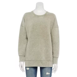 Juniors' SO® Oversized Weekend Tunic Pullover 32 Juniors' SO® Oversized Weekend Tunic Pullover -Cheap SO Store 5627679 Olive Stick