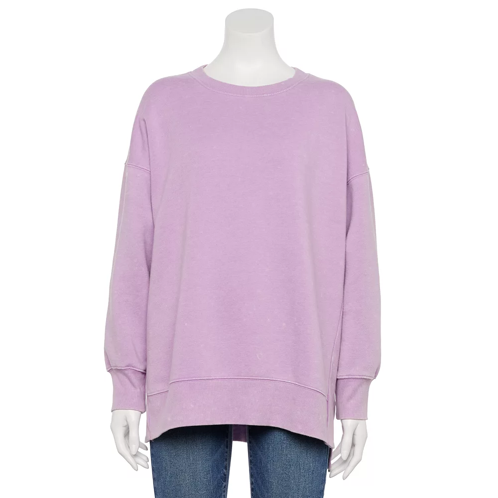 Juniors' SO® Oversized Weekend Tunic Pullover 21 Juniors' SO® Oversized Weekend Tunic Pullover - Image 19