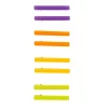 SO® 8 Pack Bright Multi Skinny Hair Clip Set 2 SO® 8 Pack Bright Multi Skinny Hair Clip Set -Cheap SO Store 5653884