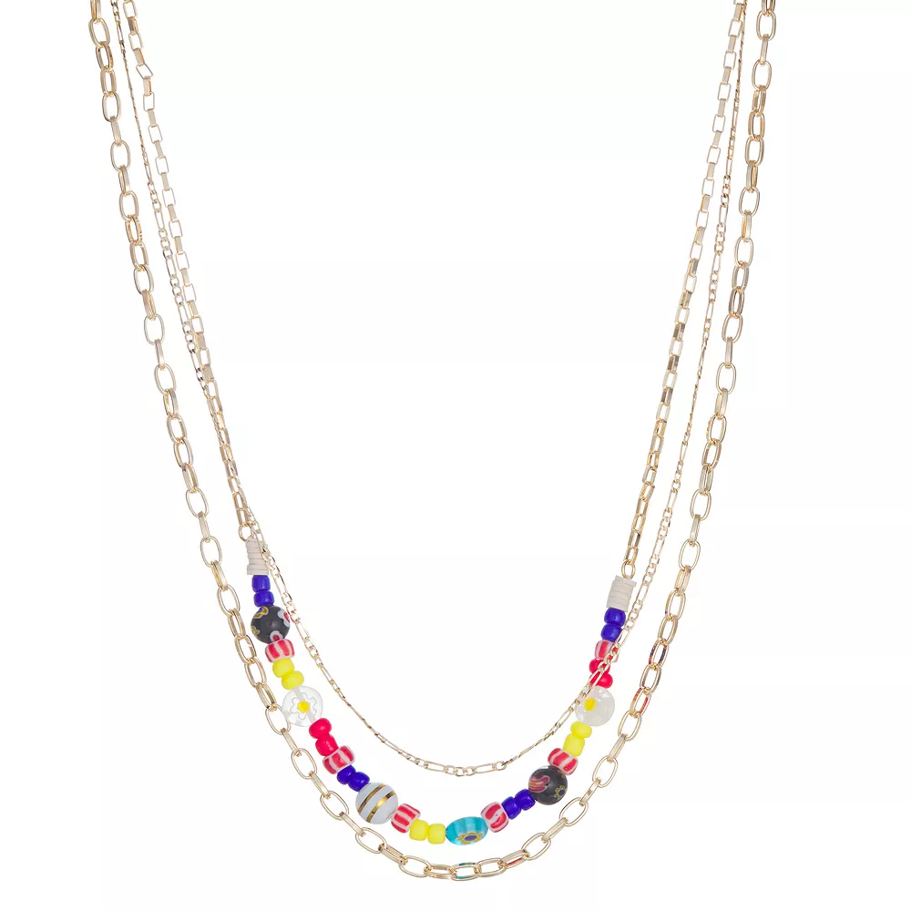 SO® Multi Color Layer Necklace 3 SO® Multi Color Layer Necklace