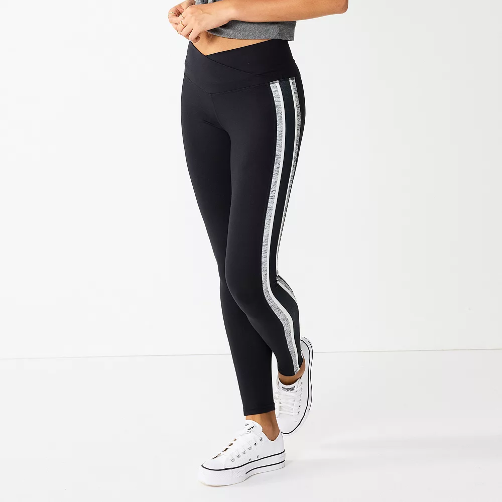 Juniors' SO® High-Rise Crossover Sporty Leggings 3 Juniors' SO® High-Rise Crossover Sporty Leggings