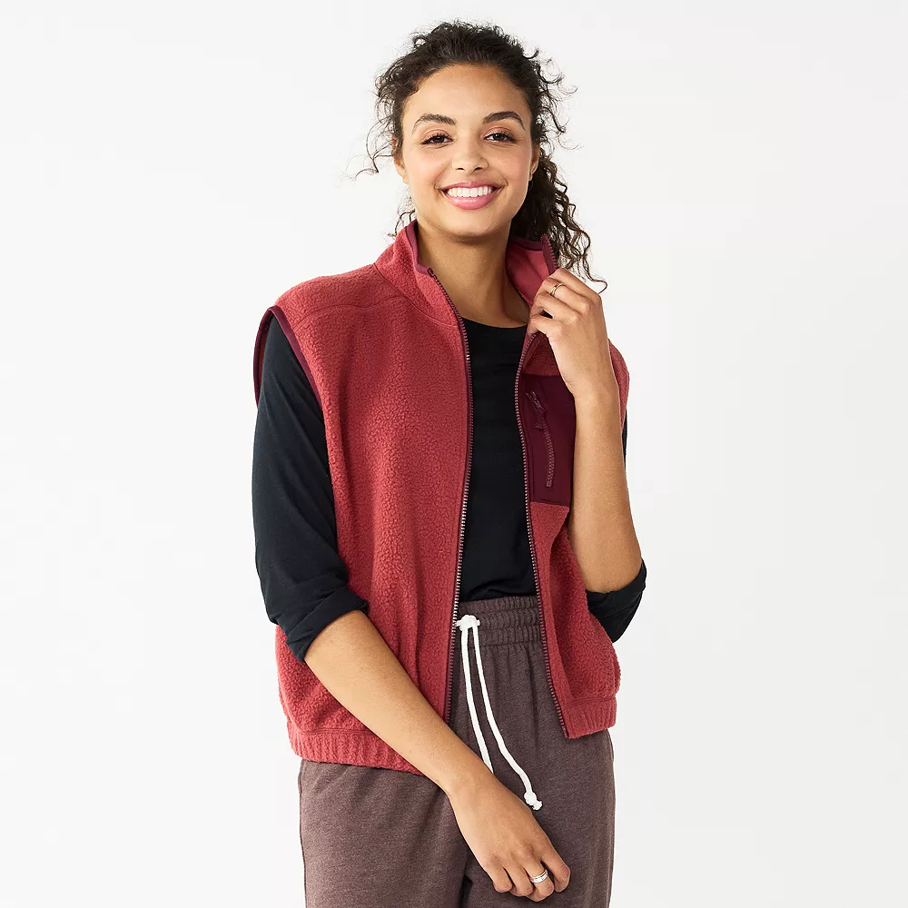 Juniors' SO® Sherpa Vest 8 Juniors' SO® Sherpa Vest - Image 6