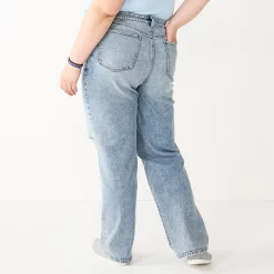 Juniors' Plus Size SO® Super High Rise Baggy Dad Jeans 11 Juniors' Plus Size SO® Super High Rise Baggy Dad Jeans -Cheap SO Store 5676974 ALT