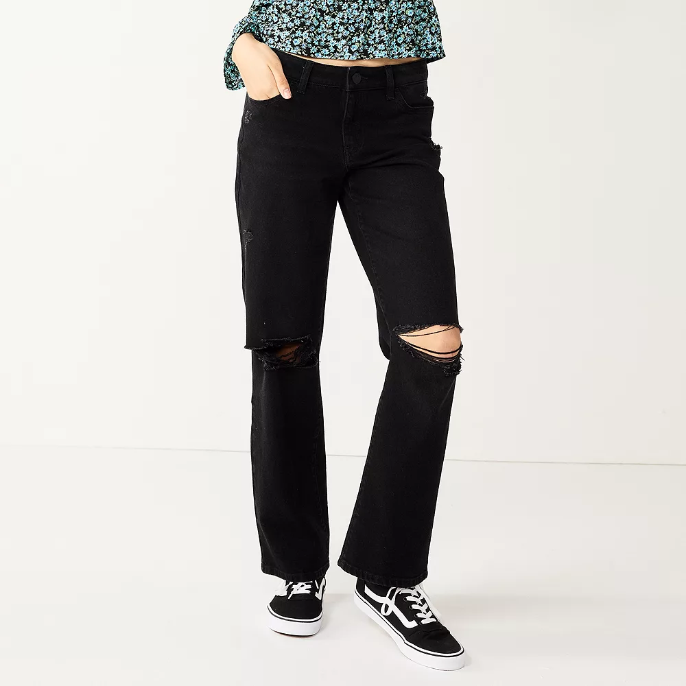 Juniors' SO® Low-Rise Baggy Dad Jean 4 Juniors' SO® Low-Rise Baggy Dad Jean - Image 2