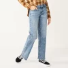 Juniors' SO® Low-Rise Baggy Dad Jean 2 Juniors' SO® Low-Rise Baggy Dad Jean -Cheap SO Store 5697229 Med Light