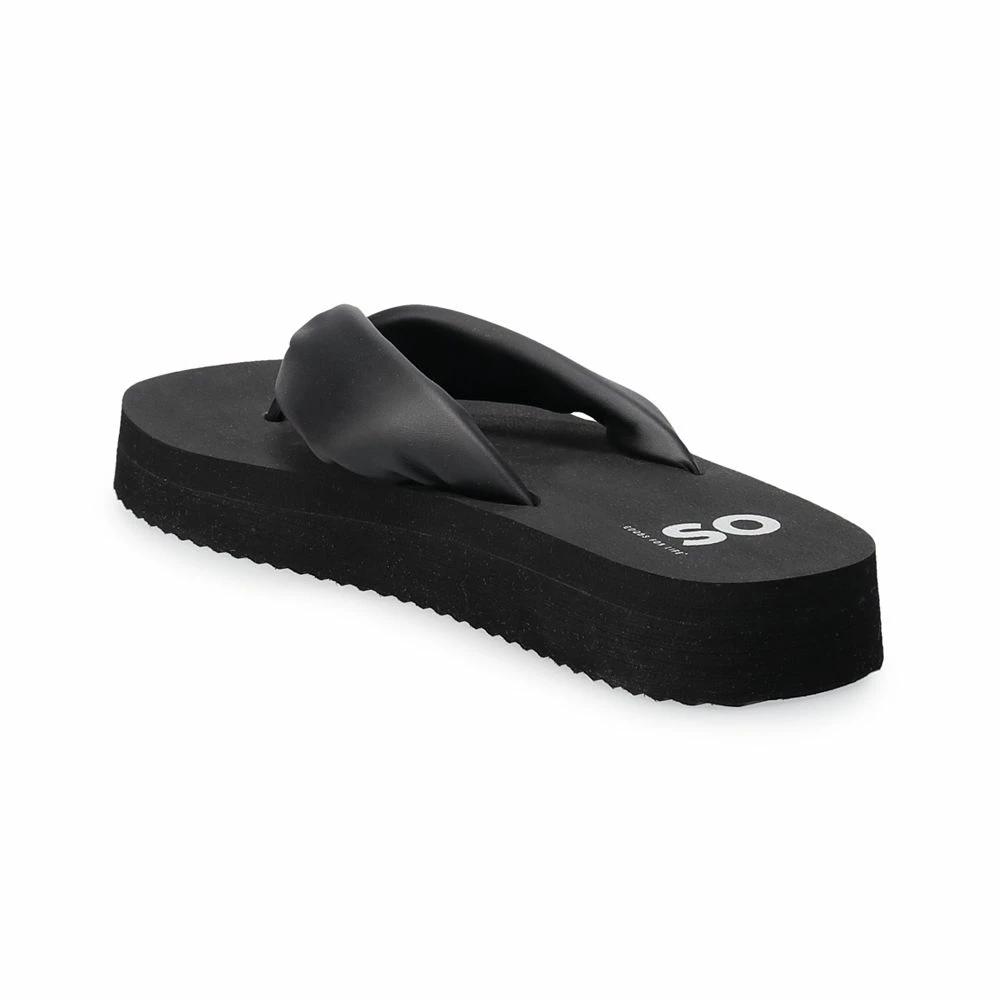 SO® Eva Women's Puffy Flip-Flop Sandals 10 SO® Eva Women's Puffy Flip-Flop Sandals - Image 8