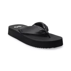 SO® Eva Women's Puffy Flip-Flop Sandals 14 SO® Eva Women's Puffy Flip-Flop Sandals -Cheap SO Store 5782292 Black