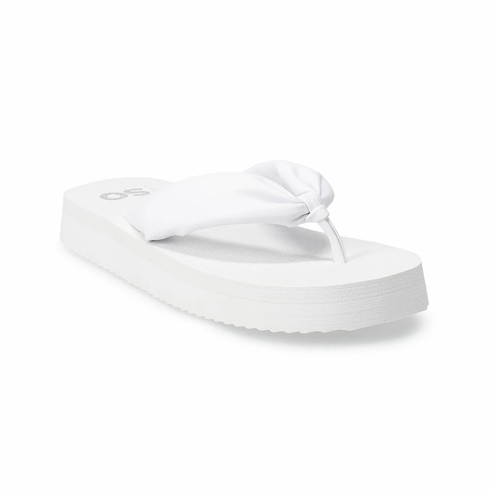 SO® Eva Women's Puffy Flip-Flop Sandals 7 SO® Eva Women's Puffy Flip-Flop Sandals - Image 5