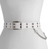 Women's SO® Grommet Belt with Removable Swag Chain 1 Women's SO® Grommet Belt with Removable Swag Chain -Cheap SO Store 5791787 White