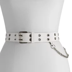 Women's SO® Grommet Belt with Removable Swag Chain