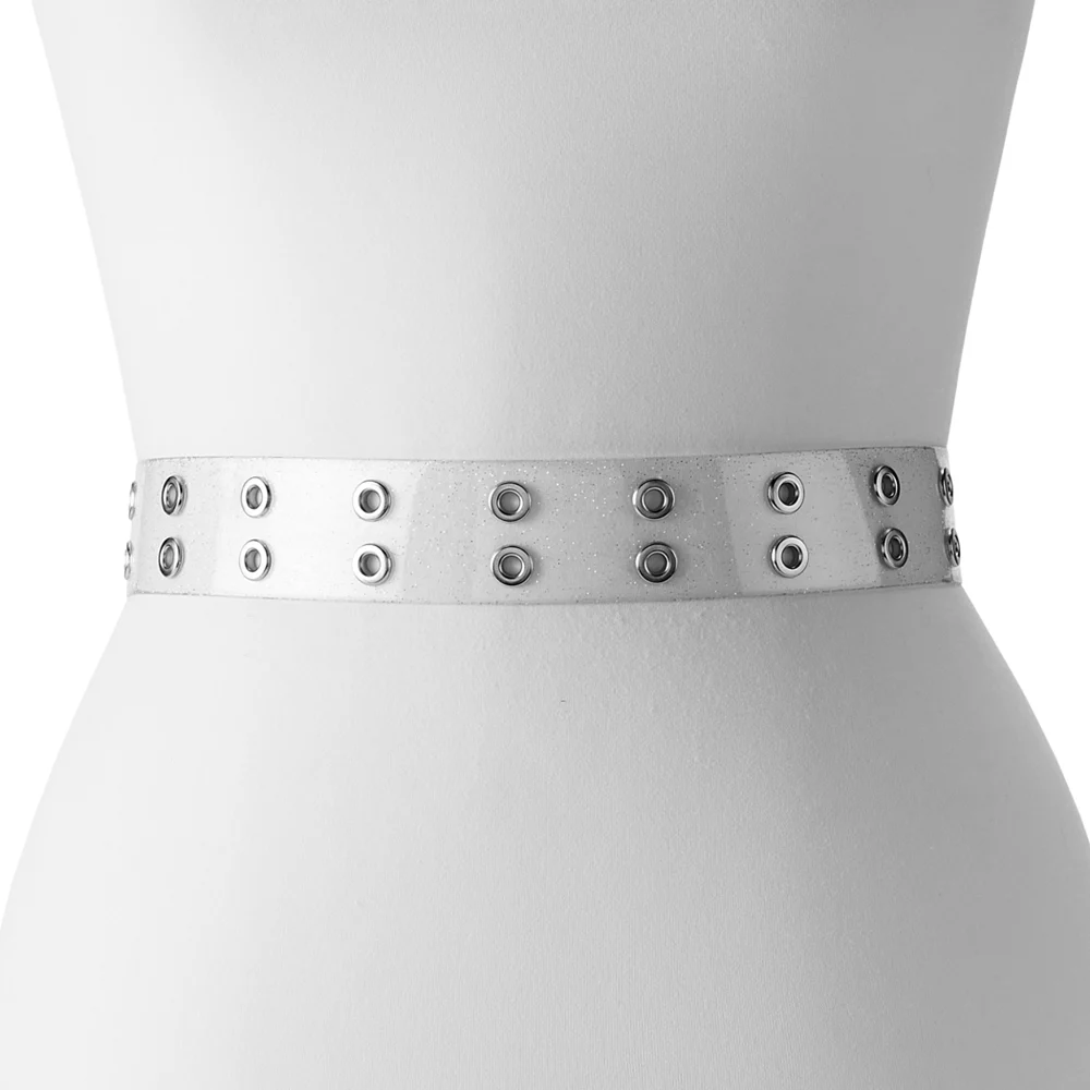 Women's SO® Jelly Sparkle Grommet Belt 6 Women's SO® Jelly Sparkle Grommet Belt - Image 4