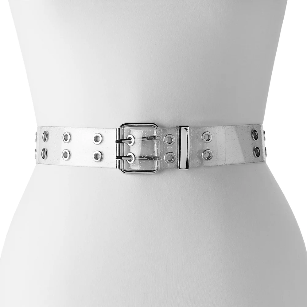 Women's SO® Jelly Sparkle Grommet Belt 4 Women's SO® Jelly Sparkle Grommet Belt - Image 2