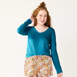 Juniors' SO® Essential V-Neck Long Sleeve Tee 31 Juniors' SO® Essential V-Neck Long Sleeve Tee -Cheap SO Store 5830223 Ozark Blue