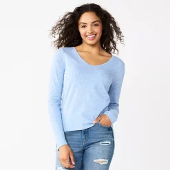 Juniors' SO® Essential V-Neck Long Sleeve Tee 34 Juniors' SO® Essential V-Neck Long Sleeve Tee -Cheap SO Store 5830223 Radley River