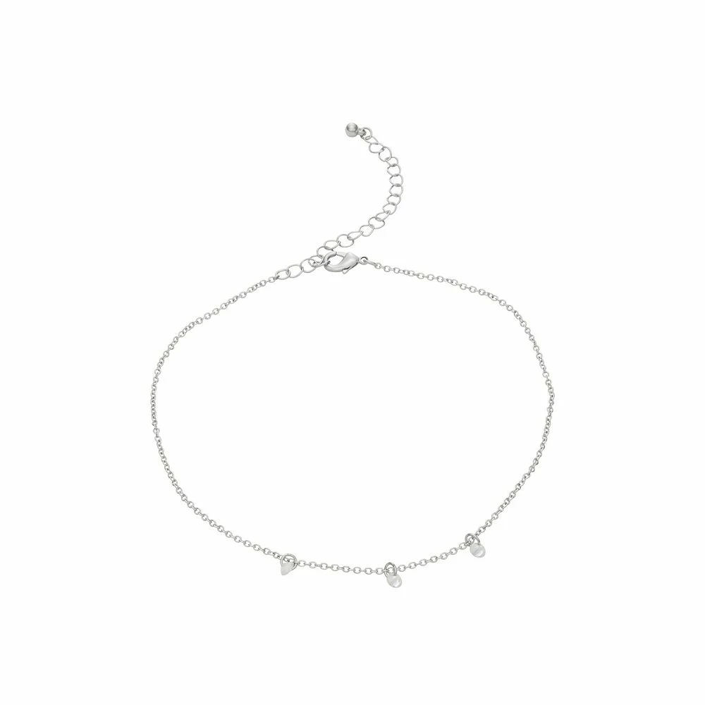 SO® Silver Tone Rhinestone Choker Set 5 SO® Silver Tone Rhinestone Choker Set - Image 3