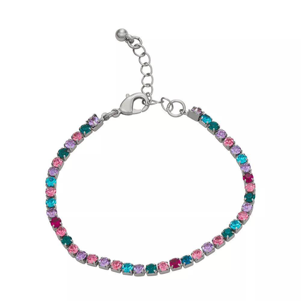 SO® Silver Tone Bracelet Set 8 SO® Silver Tone Bracelet Set - Image 6