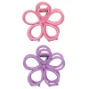 SO® Purple And Pink Metal Flower Claw Clip Set -Cheap SO Store 5897205