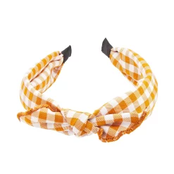 SO® Gingham Knotted Headband