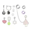 SO® Silver Tone Retro Charm Earring Set 1 SO® Silver Tone Retro Charm Earring Set -Cheap SO Store 5900289