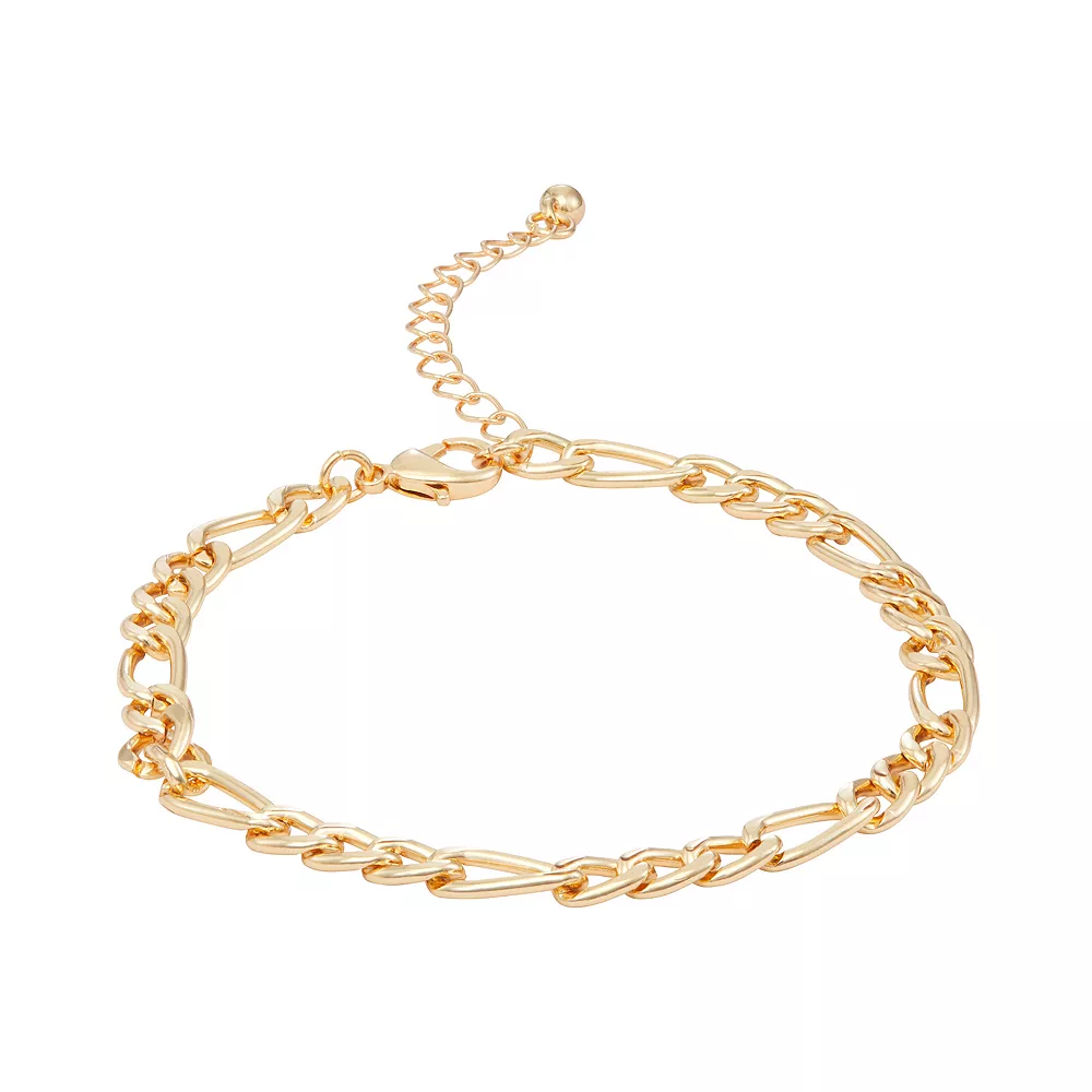 SO® Gold Tone Mixed Media Enamel Bracelet Set 7 SO® Gold Tone Mixed Media Enamel Bracelet Set - Image 5