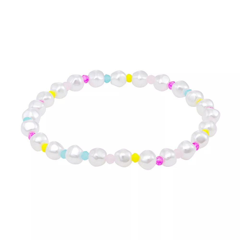 SO® Gold Tone Mixed Media Enamel Bracelet Set 9 SO® Gold Tone Mixed Media Enamel Bracelet Set - Image 7