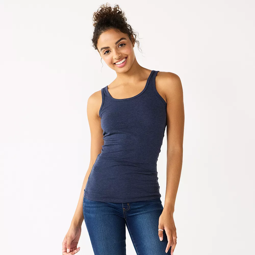 Juniors' SO® Double Scoop Tank 8 Juniors' SO® Double Scoop Tank - Image 6