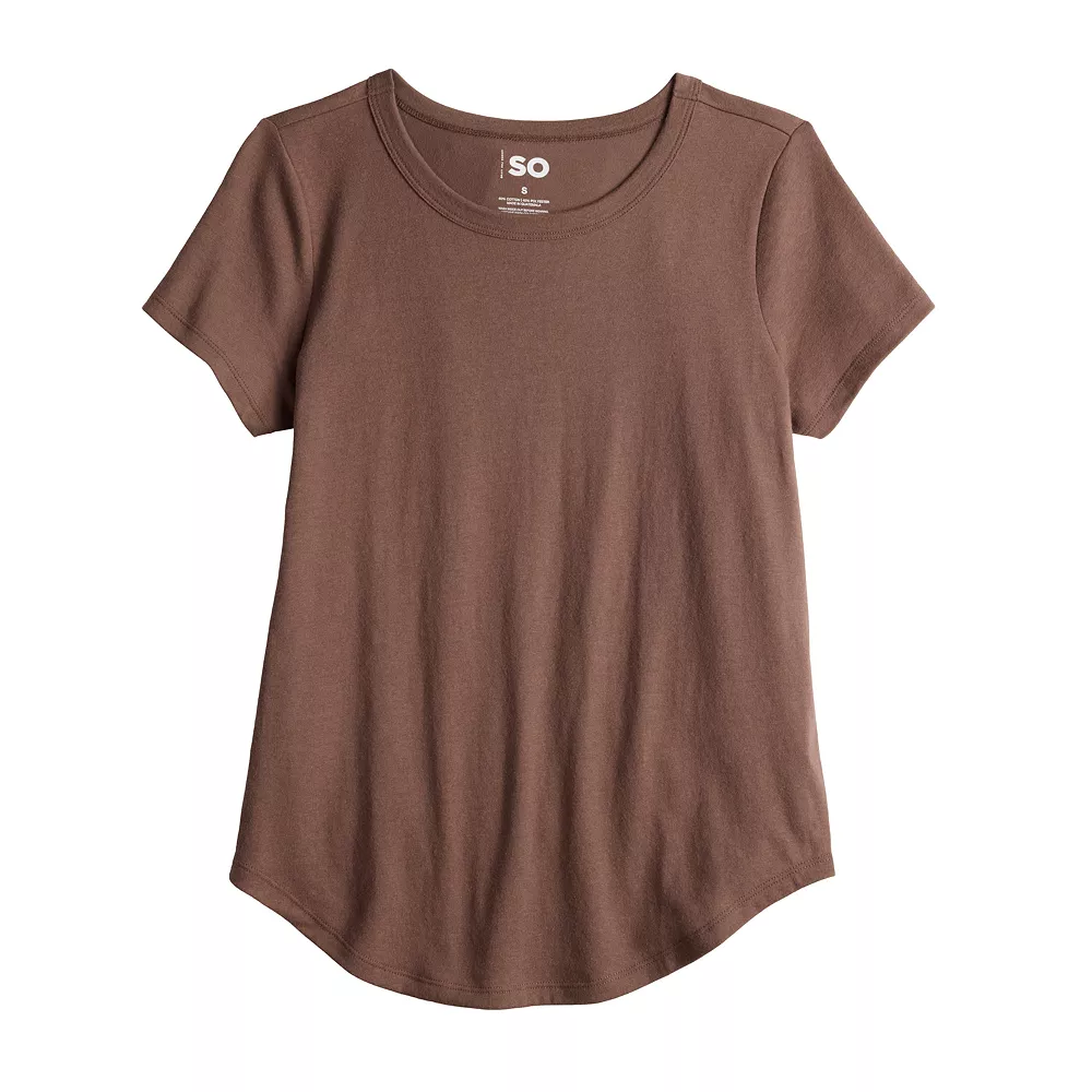 Juniors' SO® Short Sleeve Crewneck Tee 23 Juniors' SO® Short Sleeve Crewneck Tee - Image 21