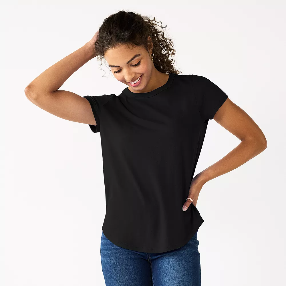 Juniors' SO® Short Sleeve Crewneck Tee 18 Juniors' SO® Short Sleeve Crewneck Tee - Image 16