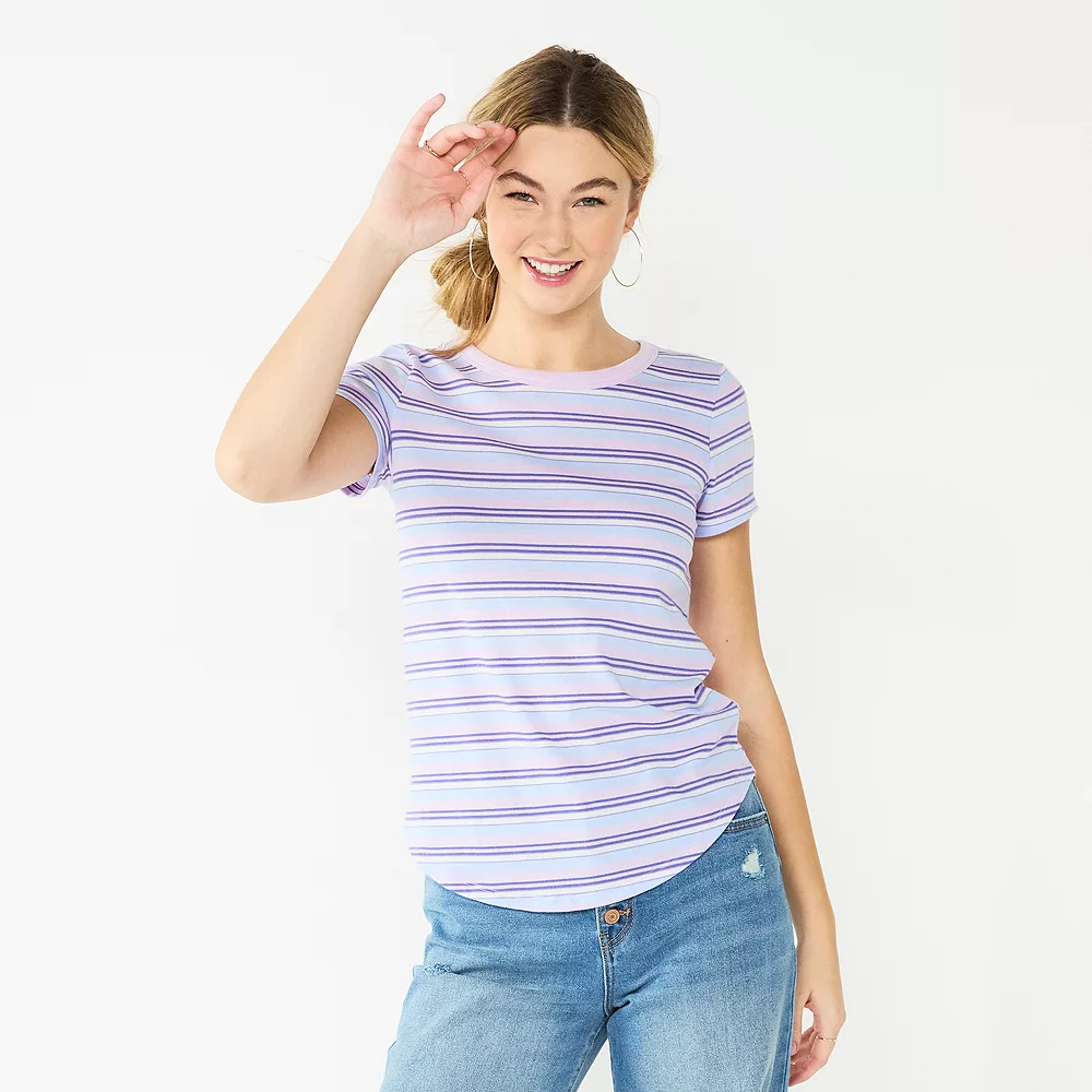 Juniors' SO® Short Sleeve Crewneck Tee 13 Juniors' SO® Short Sleeve Crewneck Tee - Image 11