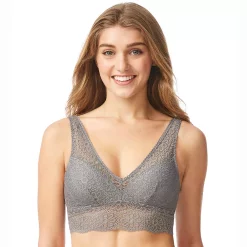 Juniors' SO® Lace Plunge Bralette SO51-030 -Cheap SO Store 6000275 Stormy