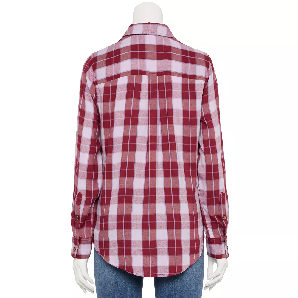 Juniors' SO® Adaptive Magnetic Woven Shirt 5 Juniors' SO® Adaptive Magnetic Woven Shirt - Image 3