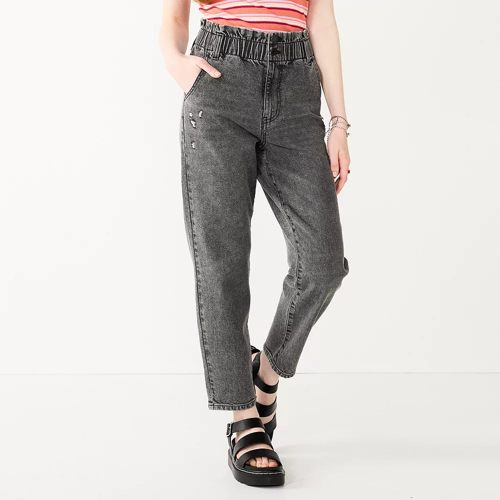 Juniors' SO® Vintage Mom Jeans 4 Juniors' SO® Vintage Mom Jeans - Image 2