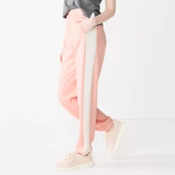 Juniors' SO® Oversized High-Rise Boyfriend Joggers