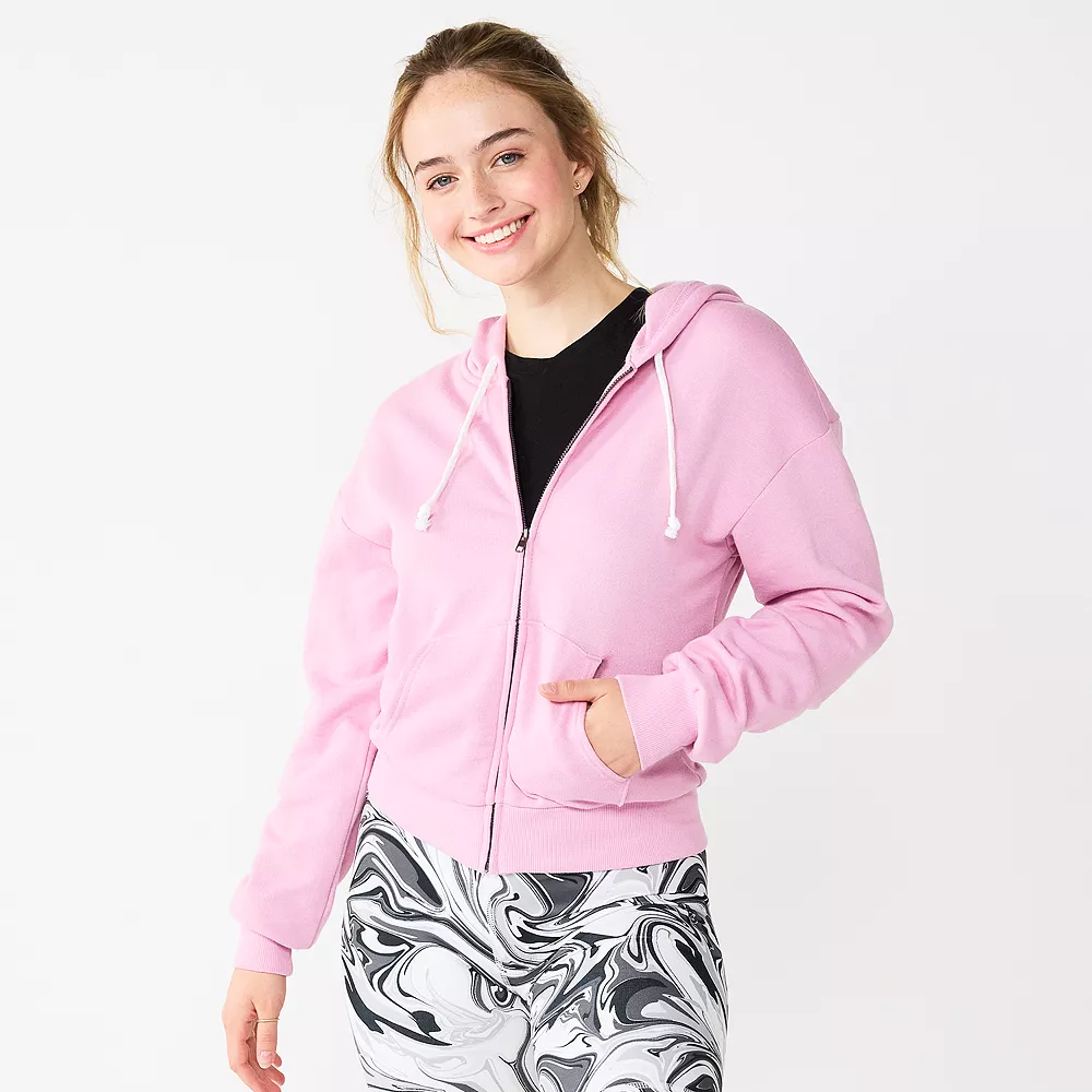 Juniors' SO® Favorite Long Sleeve Zip-Up Hoodie 7 Juniors' SO® Favorite Long Sleeve Zip-Up Hoodie - Image 5